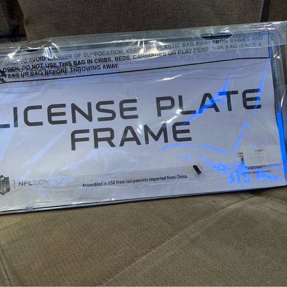 Eagles Official NFL License Plate Frame Champions Addition - Picture 2 of 2
